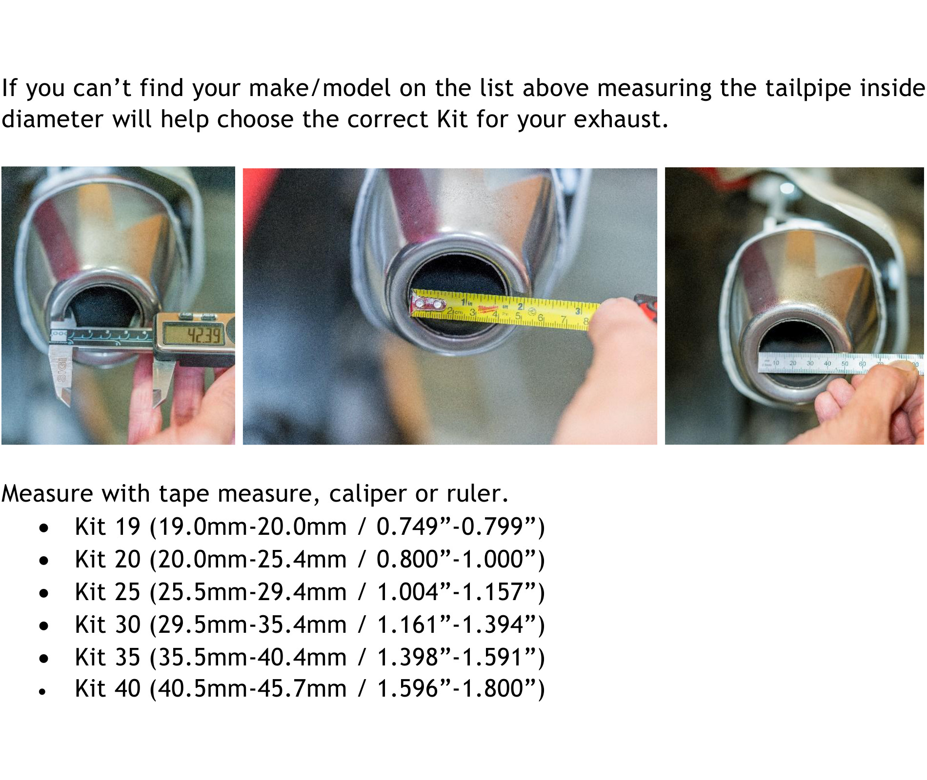 Universal USFS Approved Spark Arrestor - Screen Type, No Drilling - For 19mm - 20mm (0.748" - 0.8") Round Outlet - Click Image to Close