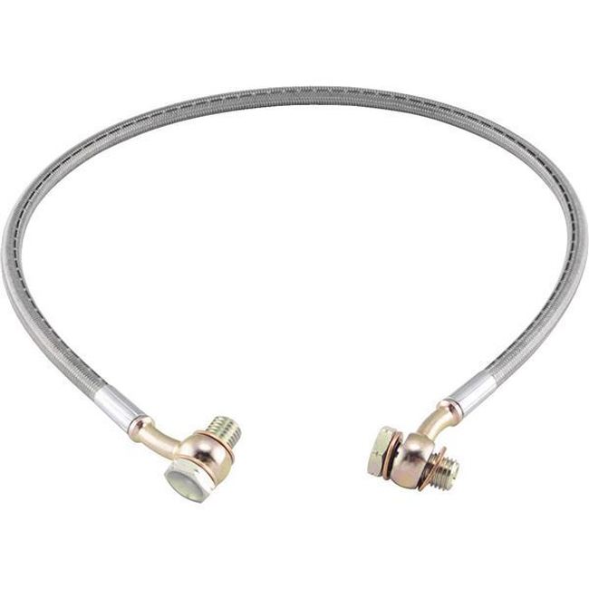Rear Stainless Steel Brake Line - For 97-07 Kawasaki KLX300R - Click Image to Close
