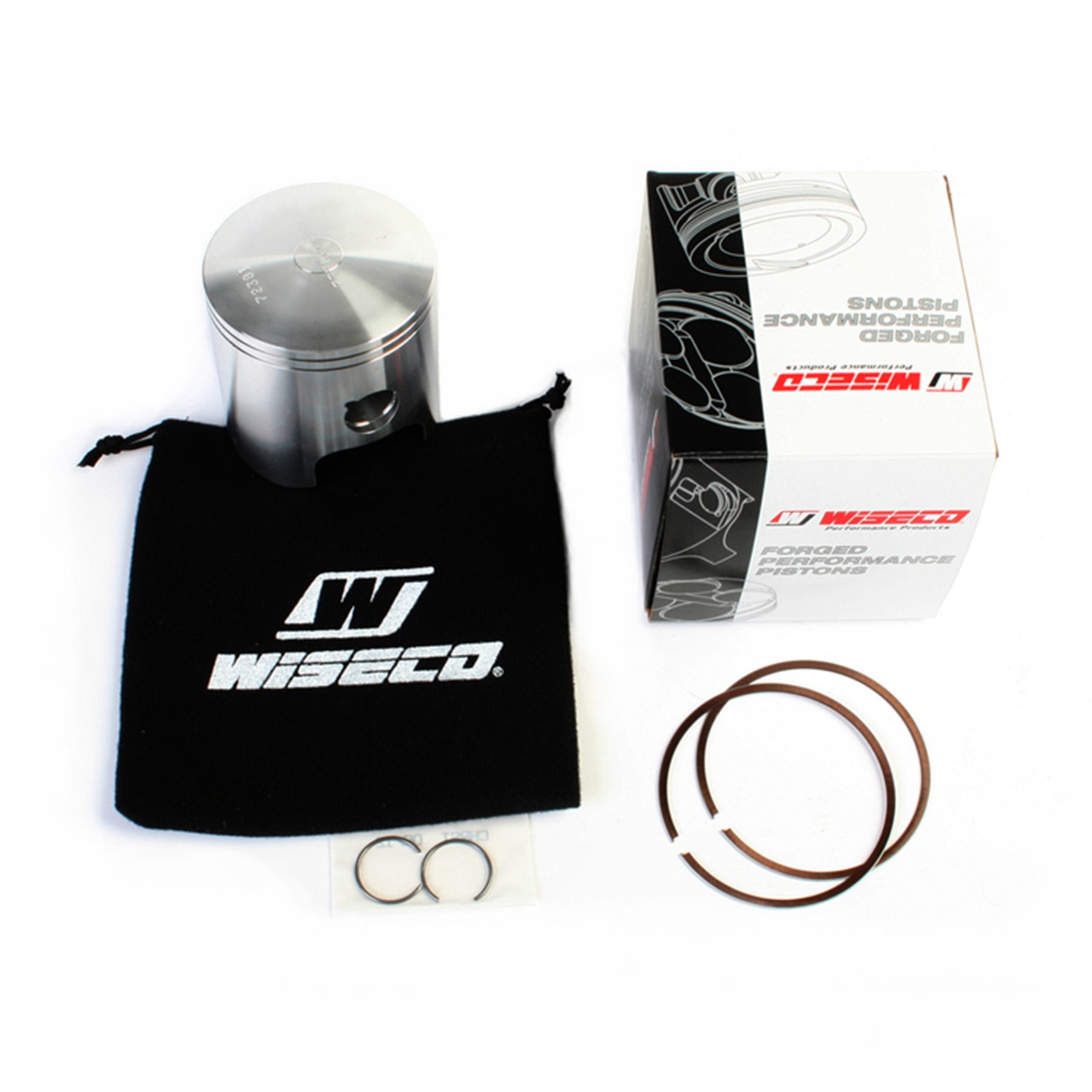 Wiseco Piston Kit 70.00mm for Honda CR250M 1973-74 - Piston kit for Honda CR250M 1973-74 - Click Image to Close