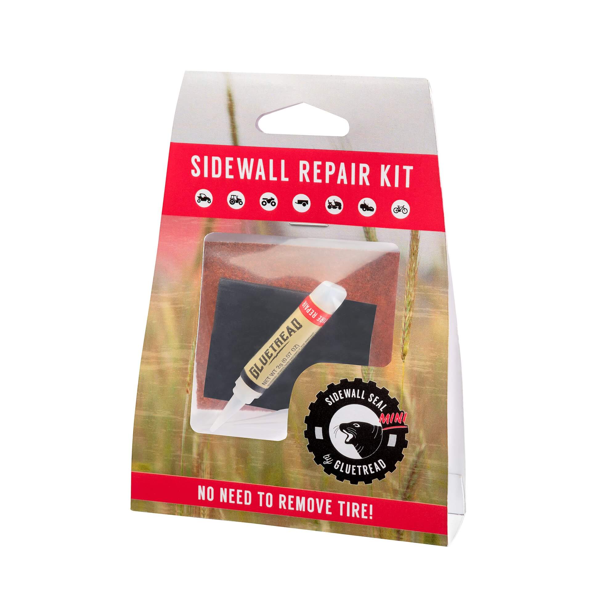 Mini Sidewall Seal Kit - External Patch Kit For Off Road Tubeless Tires - Click Image to Close
