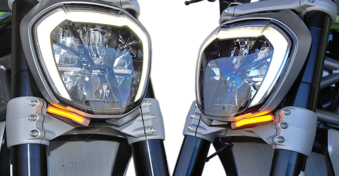 Front LED Turn Signals - Ducati xDiavel - Click Image to Close