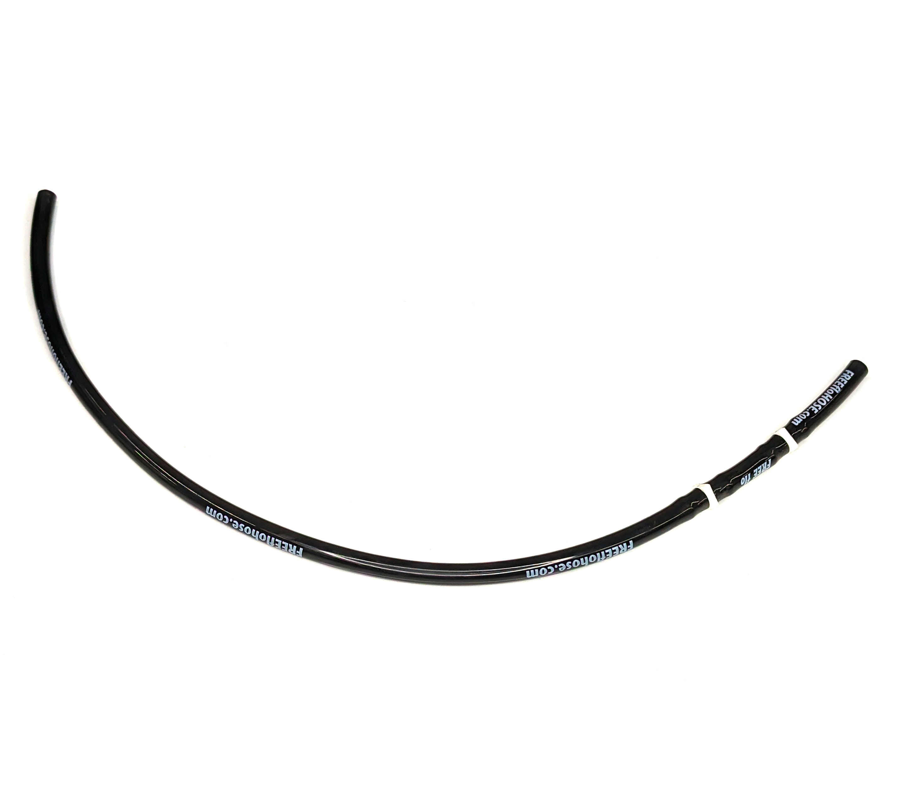 FreeFlo No Slop Gas Cap Vent Hose - Black w/ Black Valve - Click Image to Close