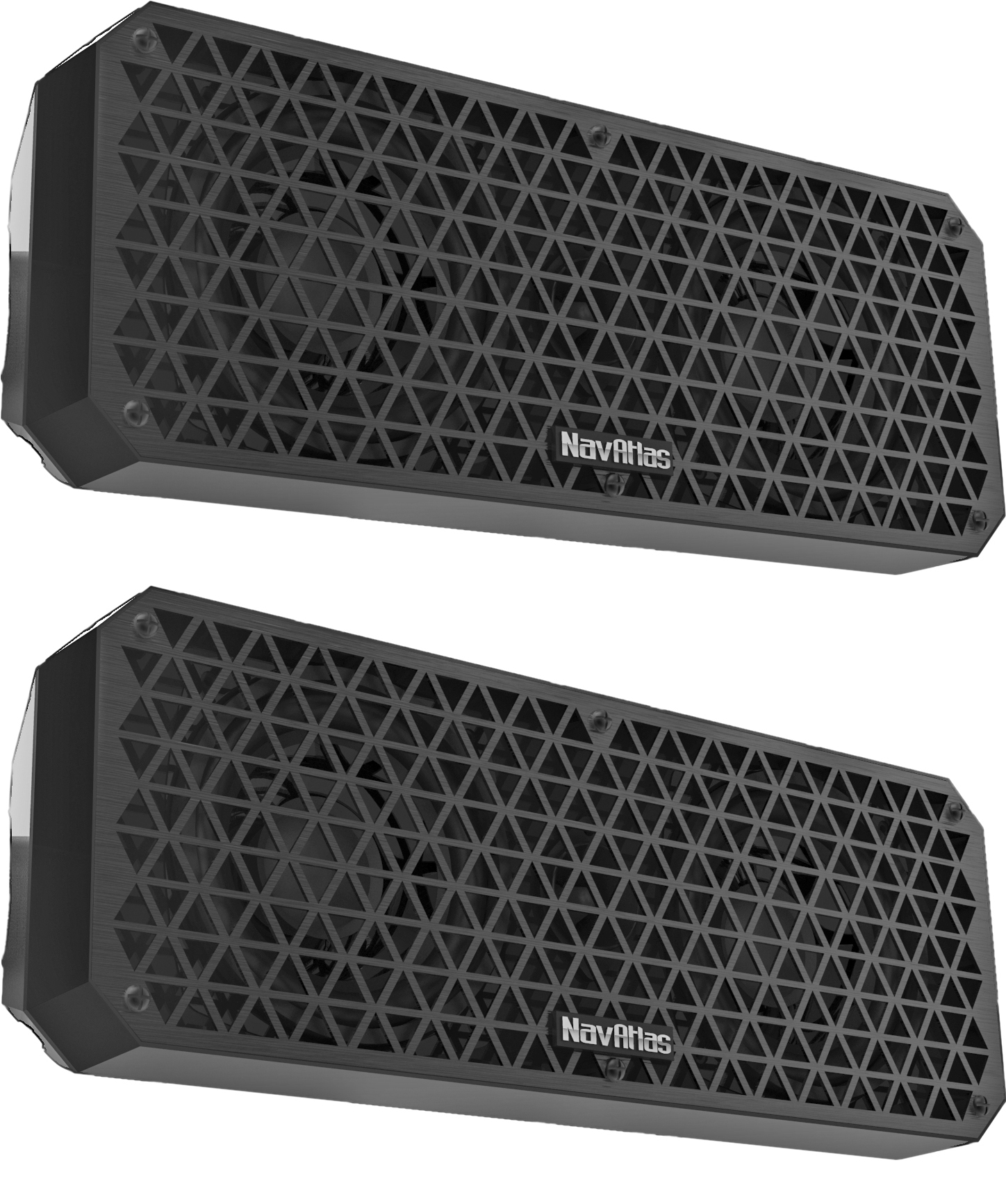 Passive Full-Range Soundbar Speakers (PAIR) - Click Image to Close