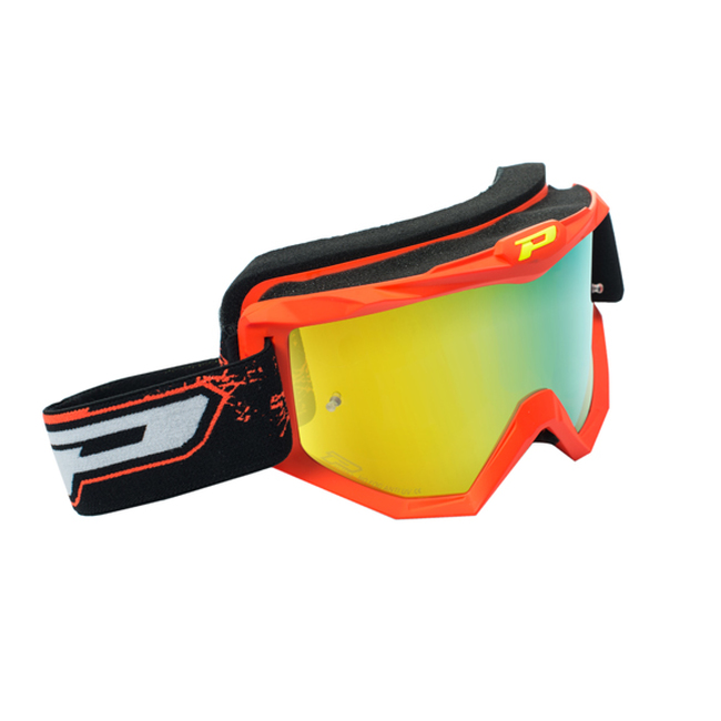 3204 MX Goggles - Fluorescent Red Frame w/ Multilayer Iridium Lens - Click Image to Close