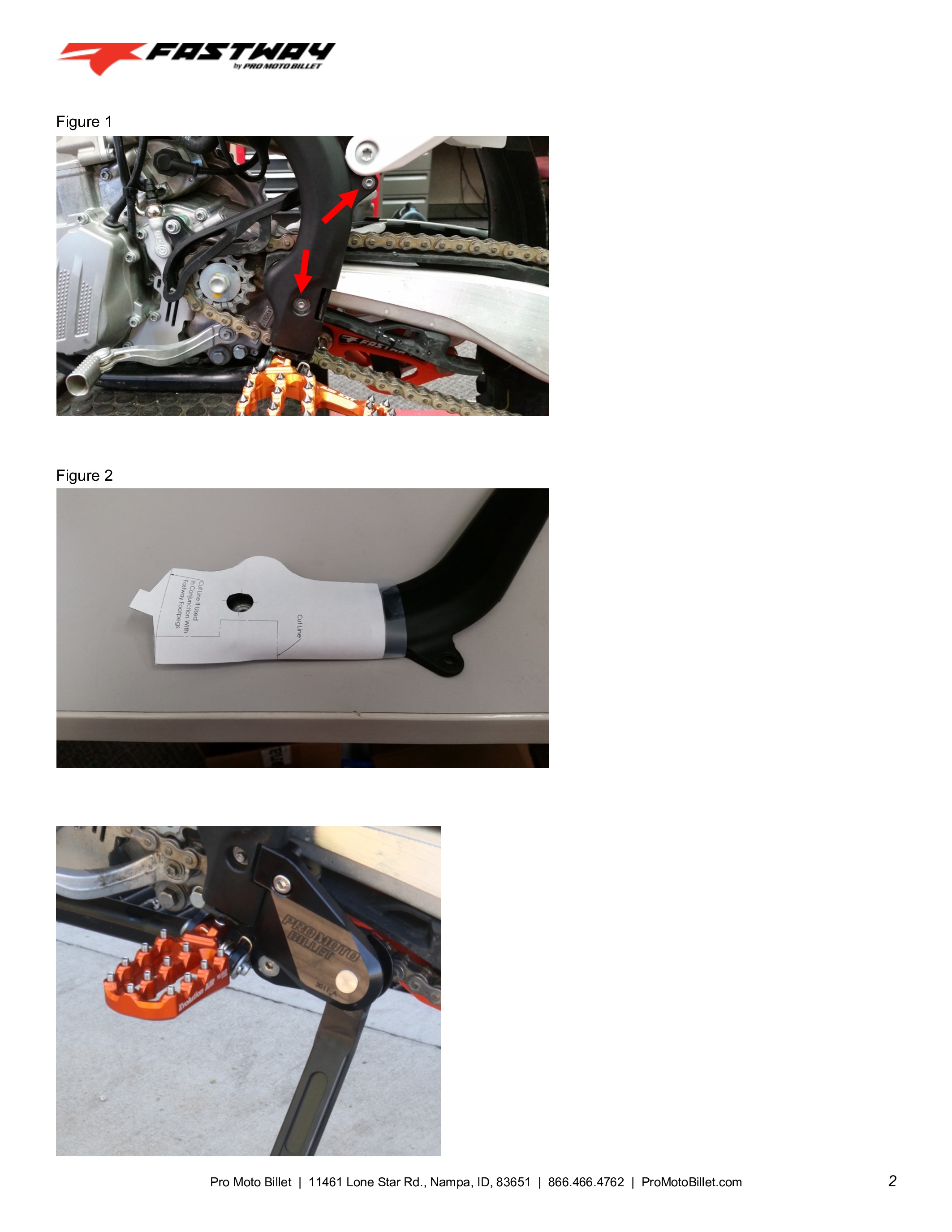 Billet Kickstand - For 15-20 Husqvarna & KTM "MX" 125-450 - Click Image to Close