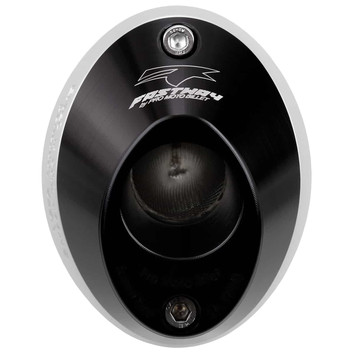 Spark Arrestor Endcap - Black Tip, USFS Approved - For 18-24 Husqvarna & KTM 85 SX & TC 85 - Click Image to Close