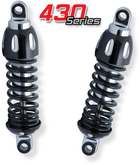 11" 430 Series Shocks - Black - Click Image to Close