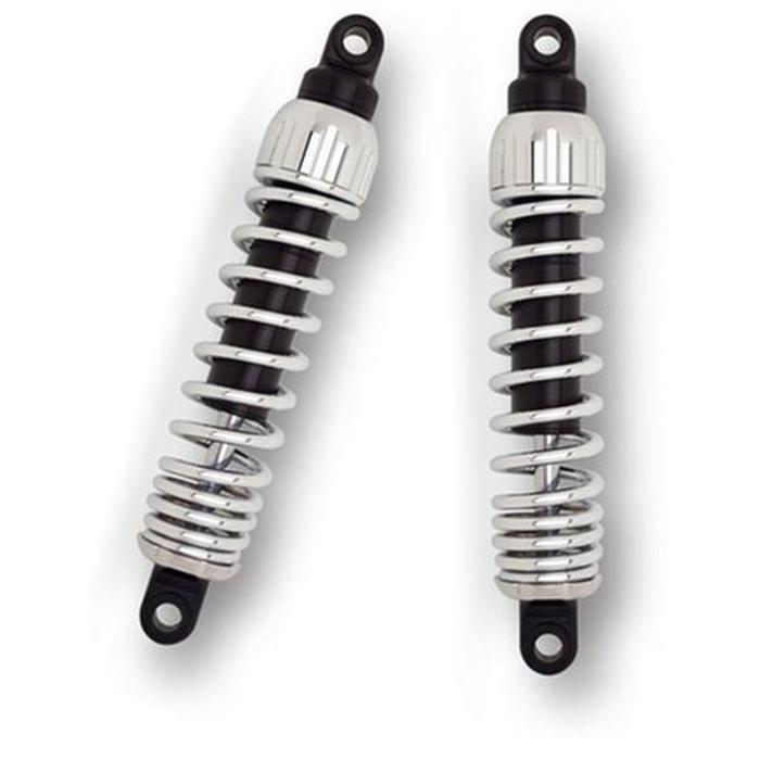 11" 444 Series Shocks Chrome - Click Image to Close
