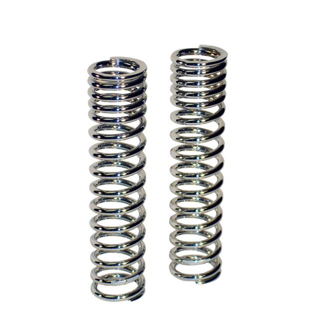 Chrome 14 Series Progressive Springs For PSI Shocks 80/120 lbs/in - 14 Series Springs - Click Image to Close