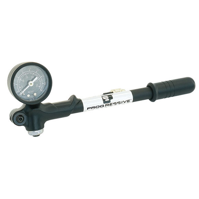 100 P.S.I. Gauge Air Suspension Mini Hand Pump - Click Image to Close