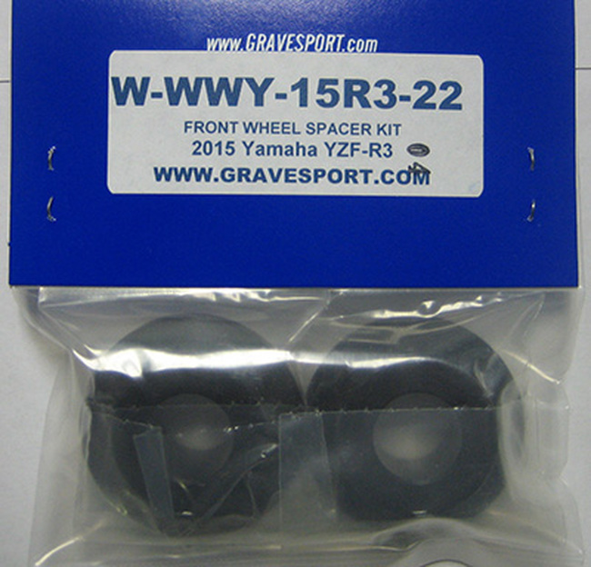R3 WORKS Captive Front Wheel Spacer Kit - Click Image to Close