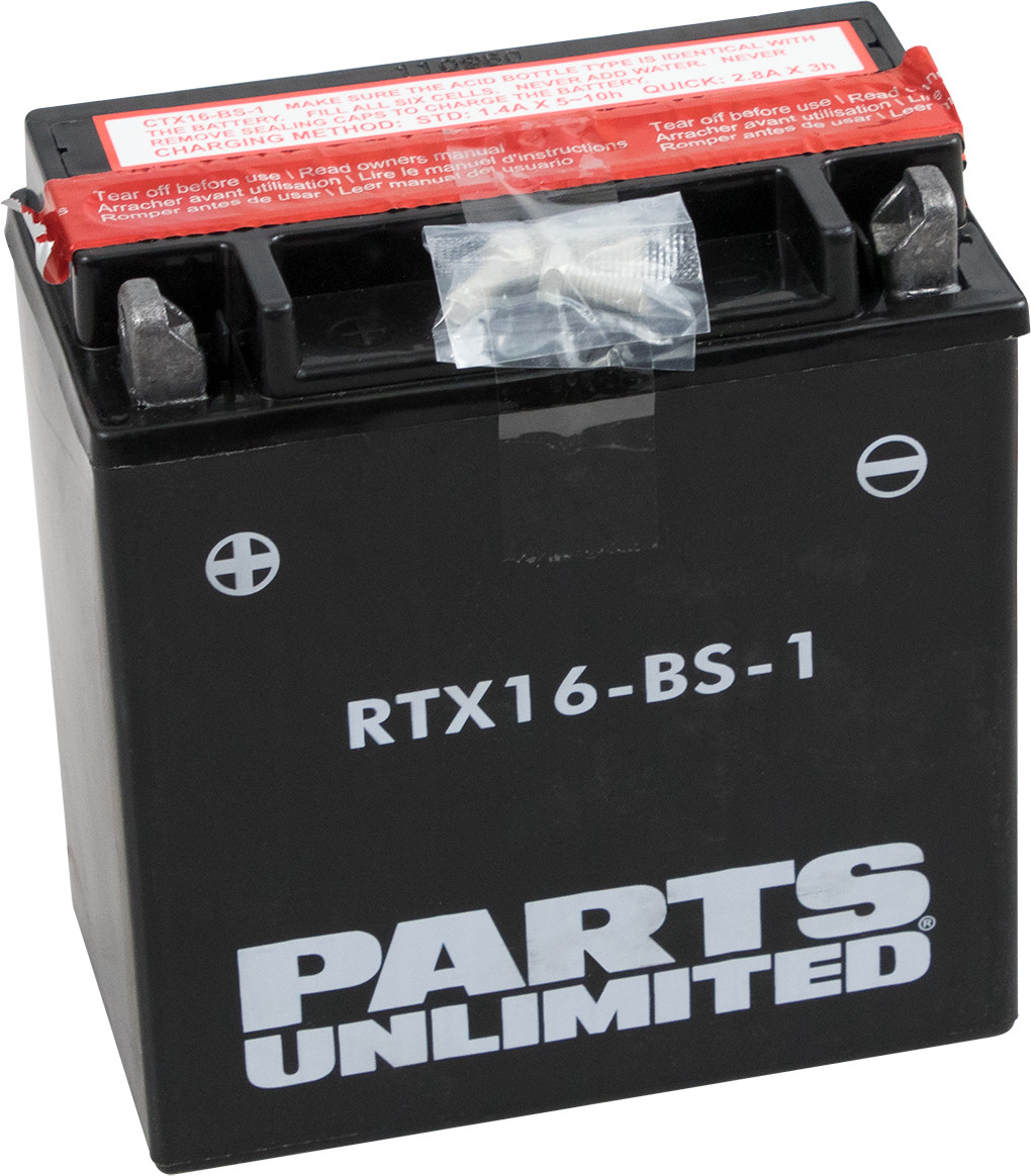 Sealed AGM Battery - Replaces YTX16-BS-1 - Click Image to Close