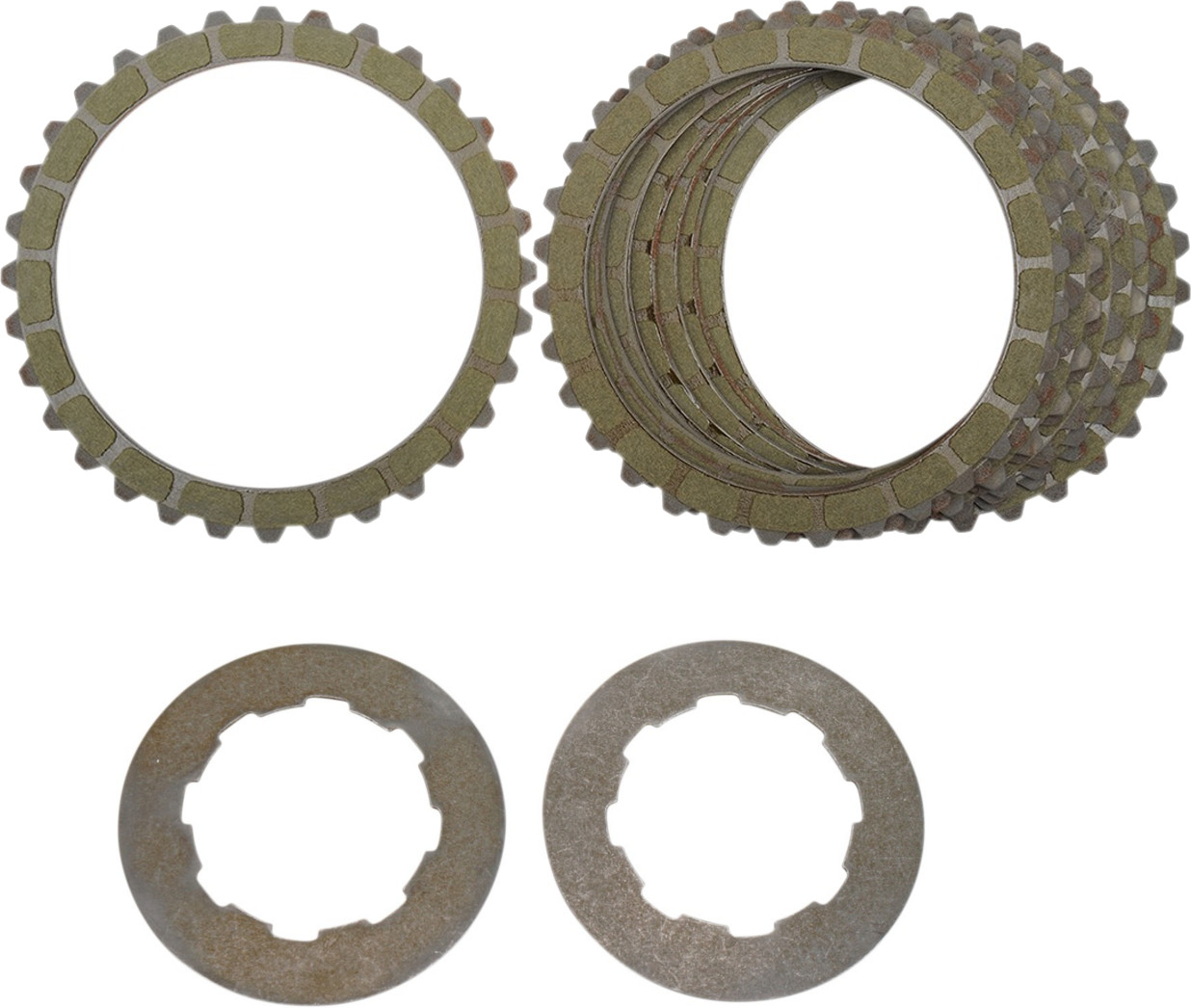 SRC Clutch Kit - Aramid Friction Plates & Springs - Click Image to Close