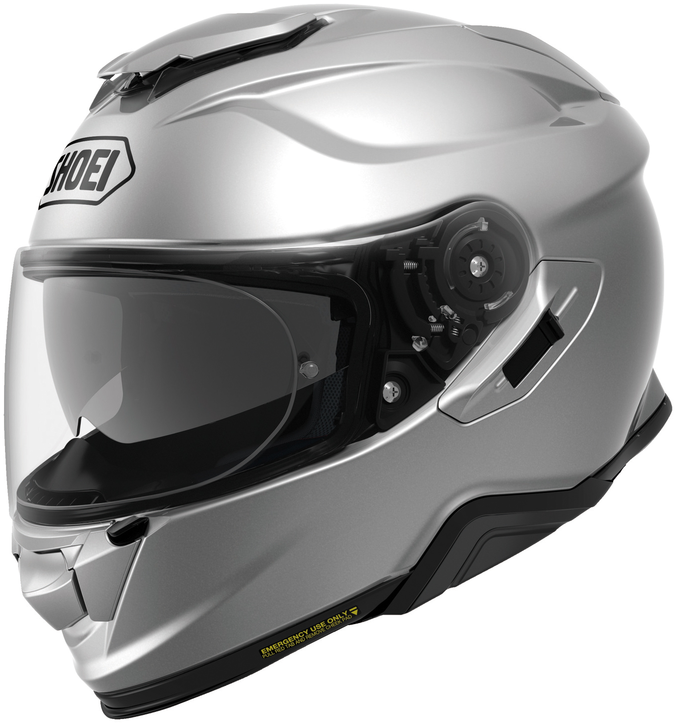 GT-Air 2 Light Silver Full-Face Motorcycle Helmet 2X-Large - Click Image to Close