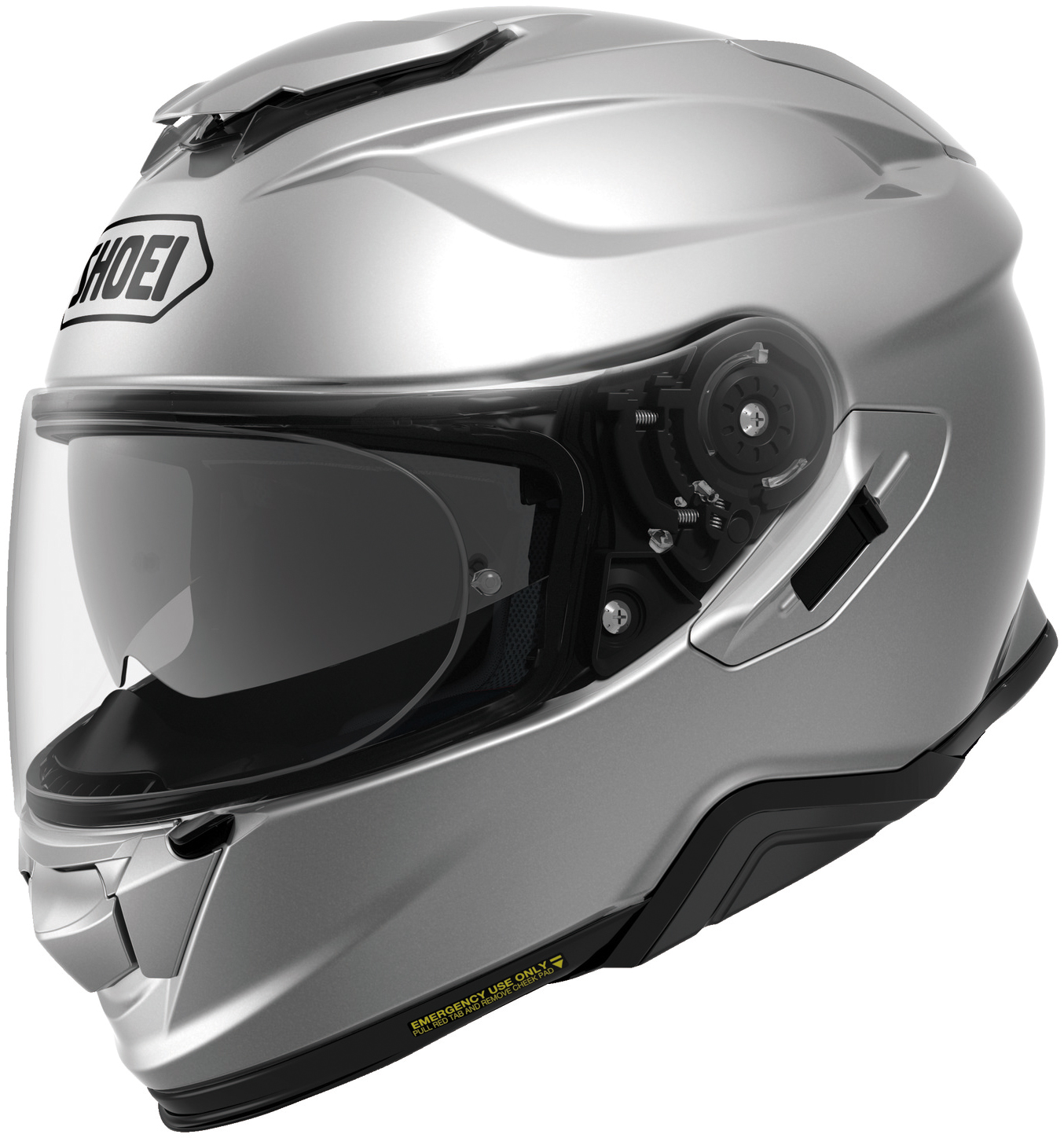 GT-Air 2 Light Silver Full-Face Motorcycle Helmet X-Small - Click Image to Close