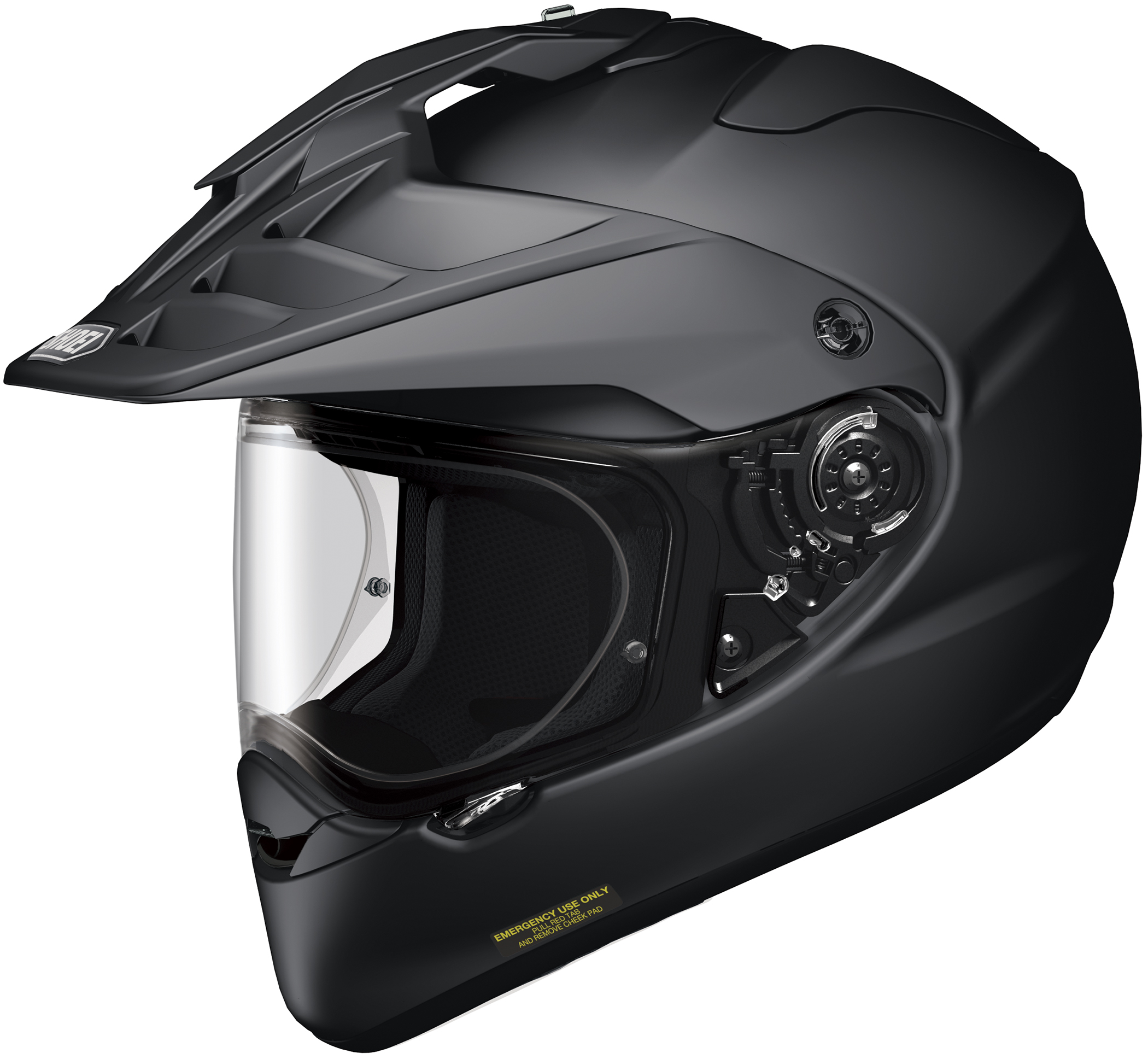 Hornet X2 Matte Black Dual-Sport Helmet X-Large - Click Image to Close