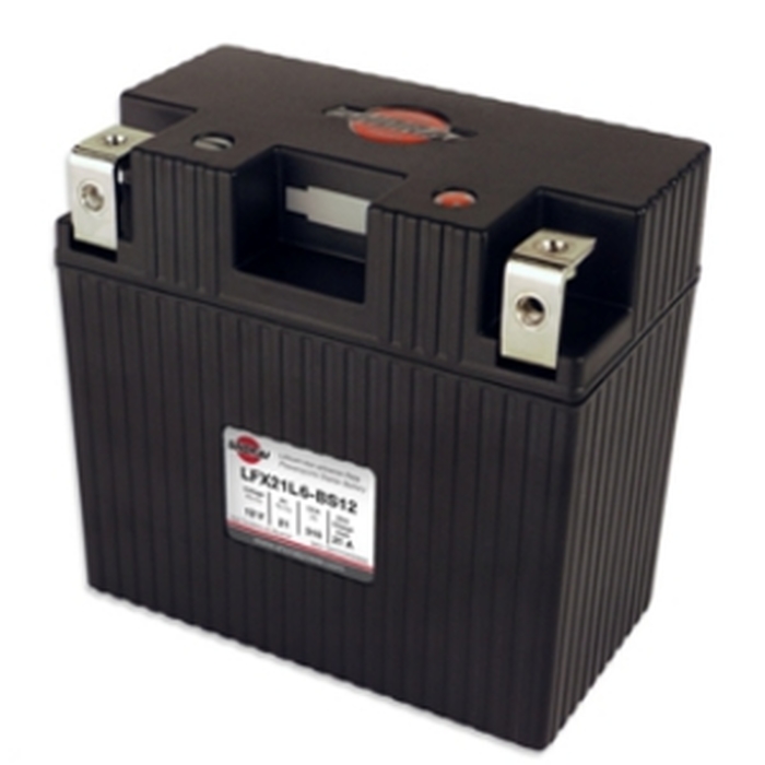 Lithium Motorcycle/ATV Battery - 12V 315CCA Right "+" Terminal - 5.83" X 3.23" X 5.51" - Click Image to Close