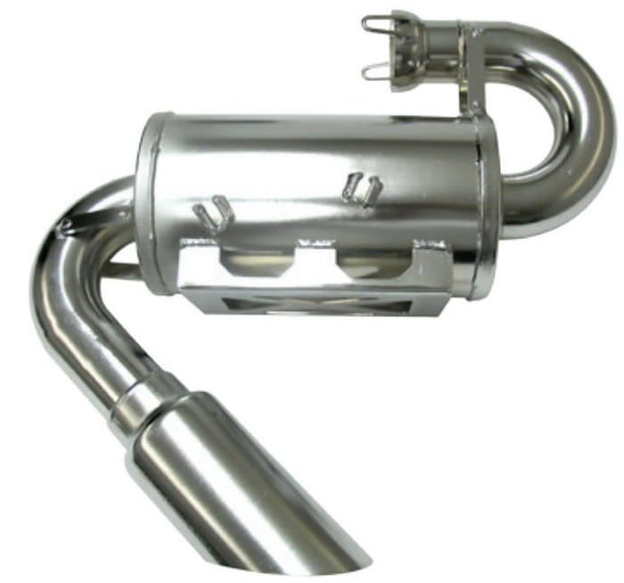 Rumble Pack Snowmobile Exhaust Silencer - Click Image to Close