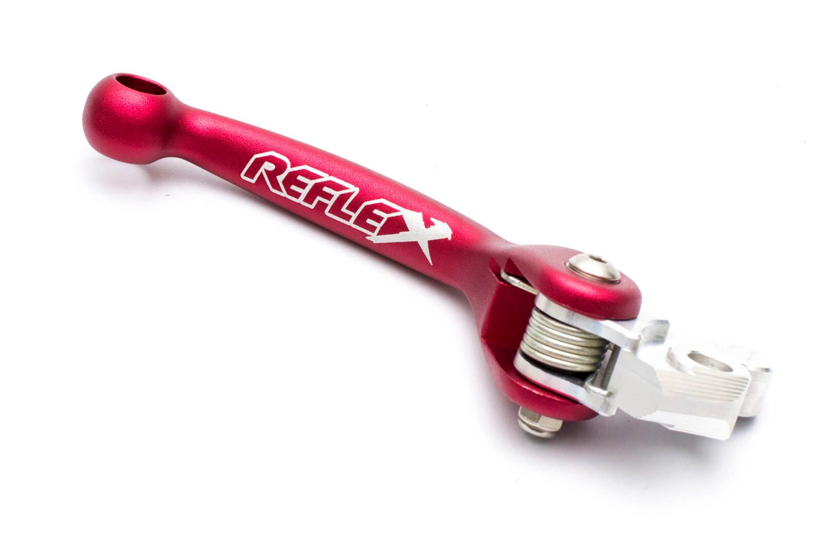 Red Reflex Brake Lever - Honda TRX 250R, 400X & EX - Click Image to Close