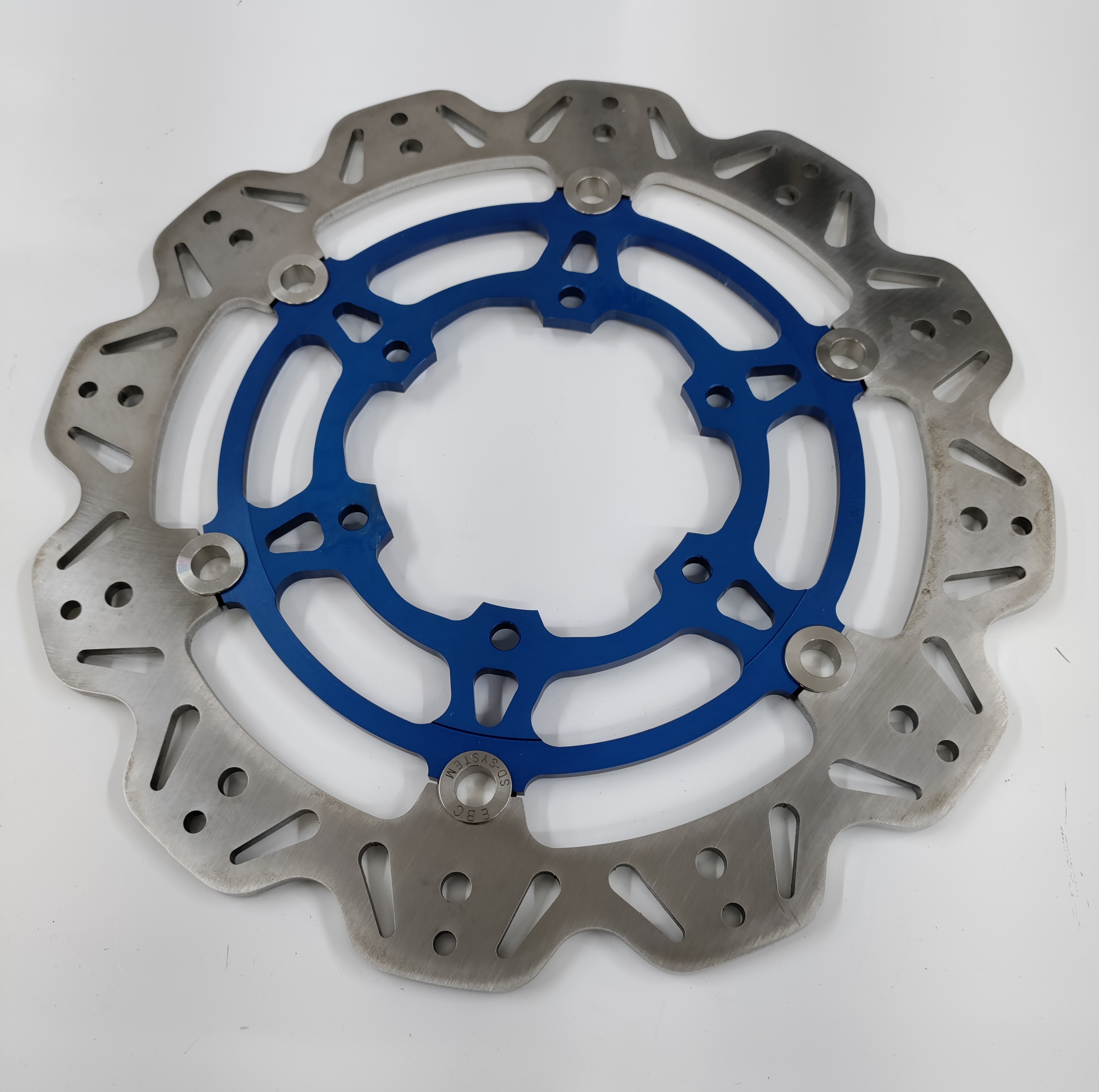 *NOS* VEE Style Brake Rotor - Blue Center - For 08-17 Suzuki GSXR600/750 - Click Image to Close