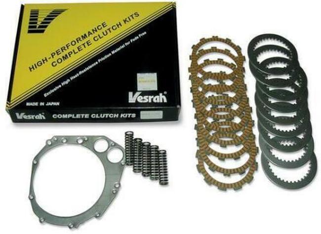Complete Clutch Kit - Friction Plates, Steels, Springs, & Gasket - For 01-03 Suzuki GSXR600 - Click Image to Close