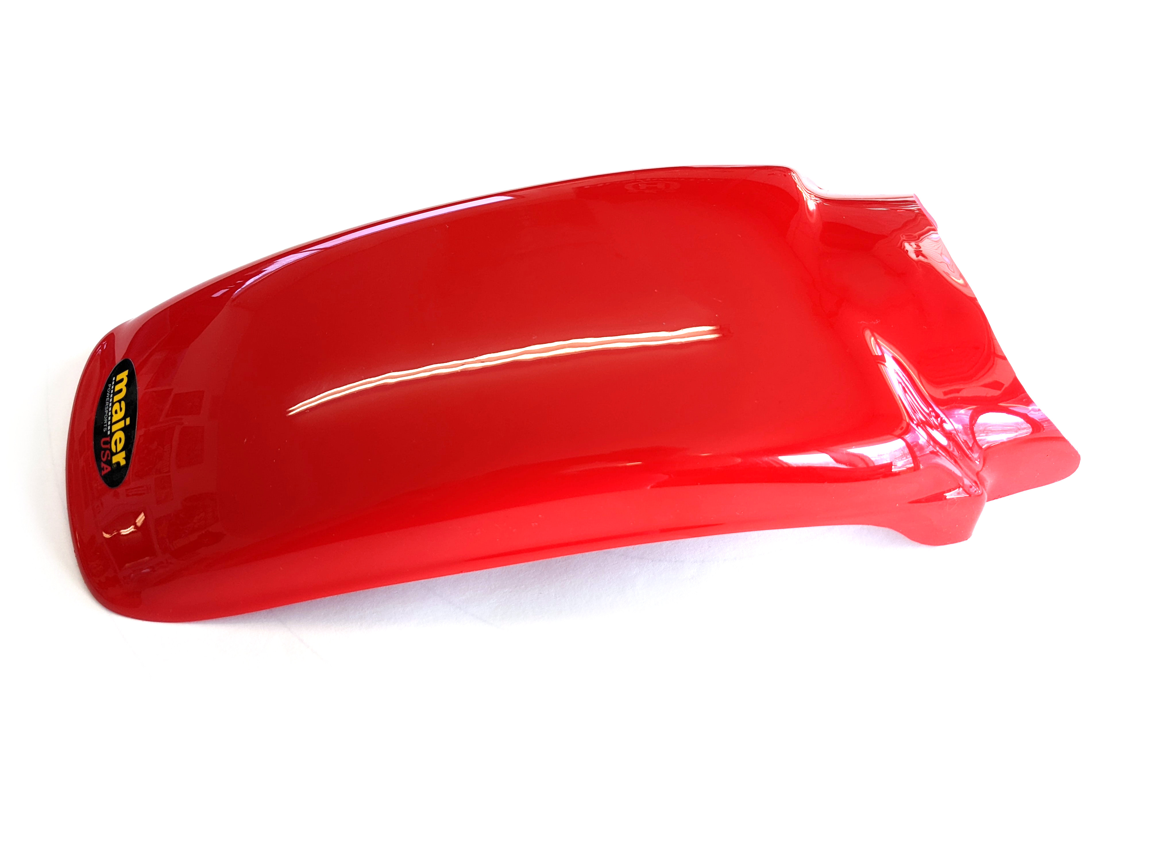 "Fighting" Red Front & Rear Fenders & Side Panels - 77-82 Honda XR75/XR80 - Click Image to Close