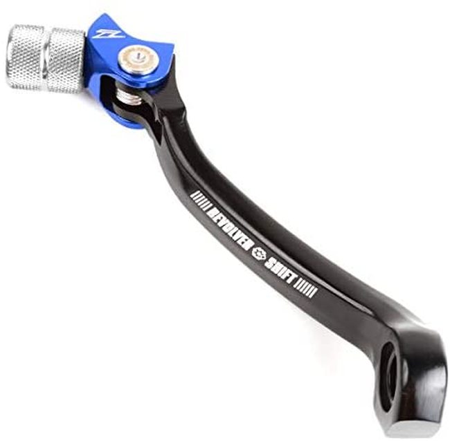 Revolver Shift Lever w/ Blue Tip - Fits Many 16-21 Husqvarna "Big Bikes" - Click Image to Close