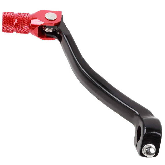 Forged Shift Lever w/ Red Tip - For 04-09 CRF250R & 04-17 CRF250X - Click Image to Close