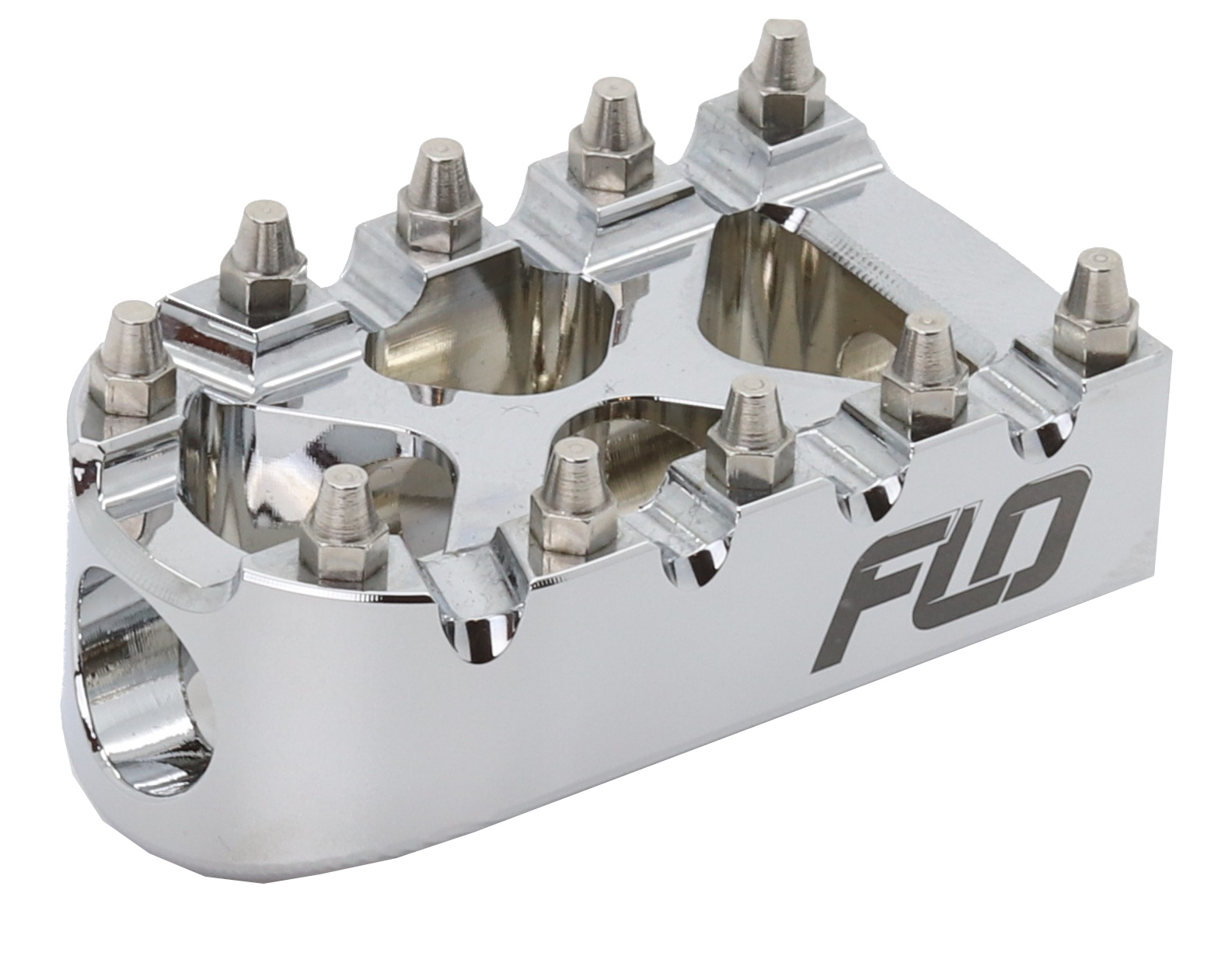 FLO Motorsports Moto Style Shift Peg Chrome For Harley Davidson - Chrome shift peg For Harley Davidson models - Click Image to Close
