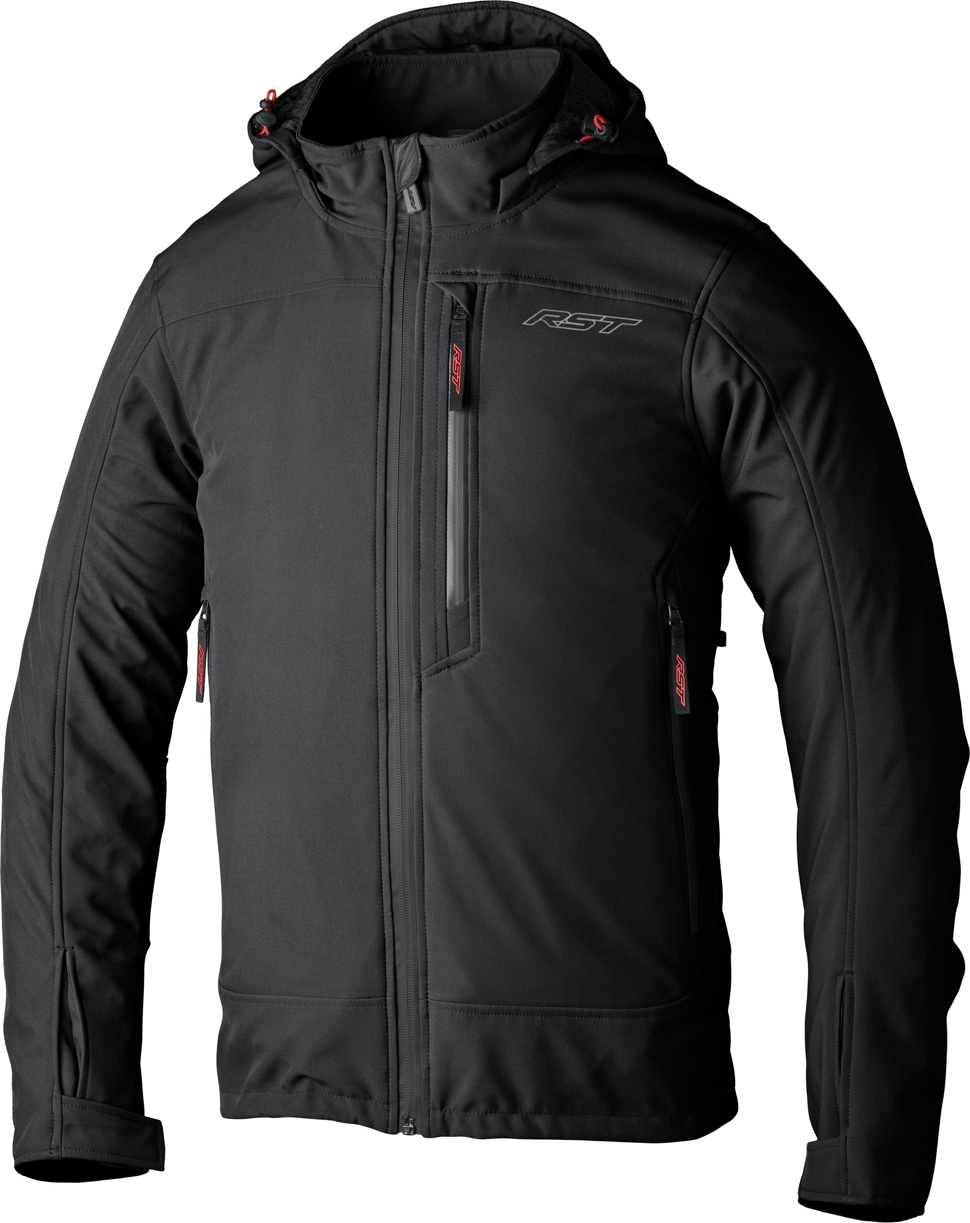 RST Havoc CE Textile Jacket Black Small Men's - Men's textile motorcycle jacket, Black, Small - Click Image to Close