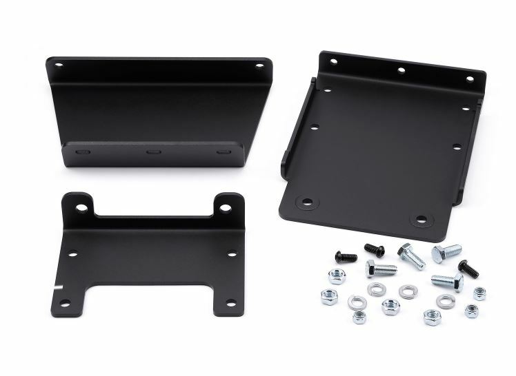 Warn Winch Mount for VRX 4500 Series Fits Kawasaki Mule - Click Image to Close