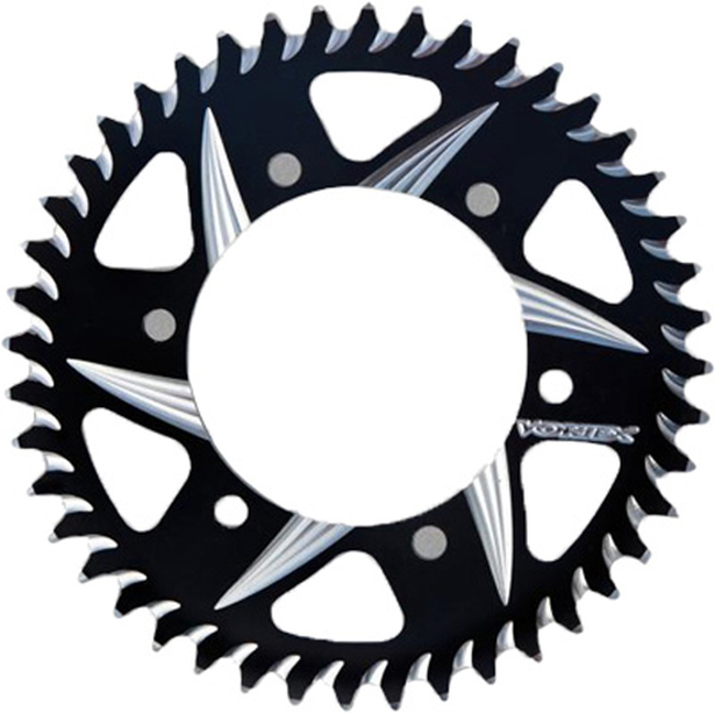 Cat5 Rear Aluminum Sprocket Black 44T 530 - For 01-14 Suzuki Triumph - Click Image to Close