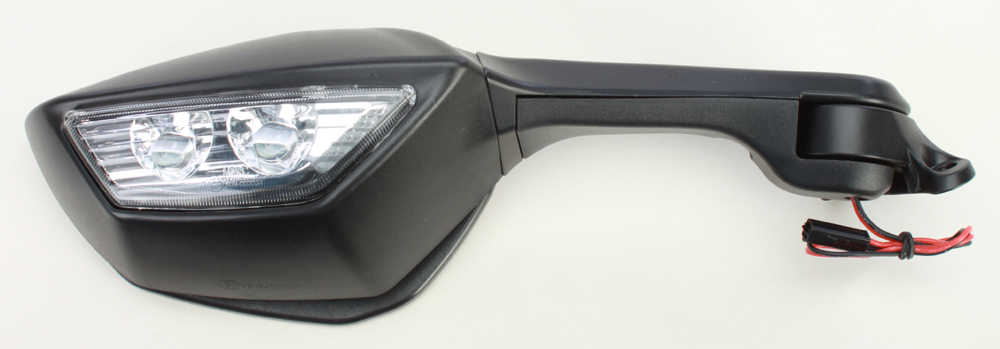Right Mirror Replacement - Black - 11-15 ZX10R - Click Image to Close
