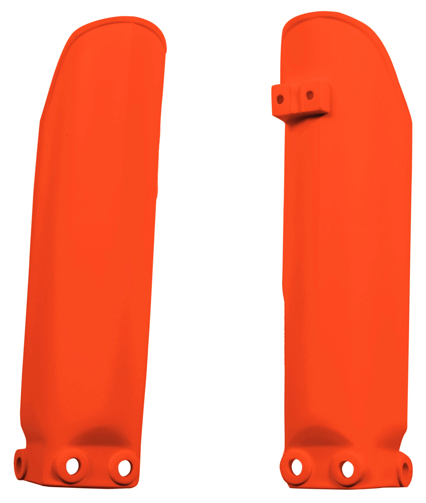 Lower fork Guards - Orange - For 09-19 KTM 65 SX - Click Image to Close