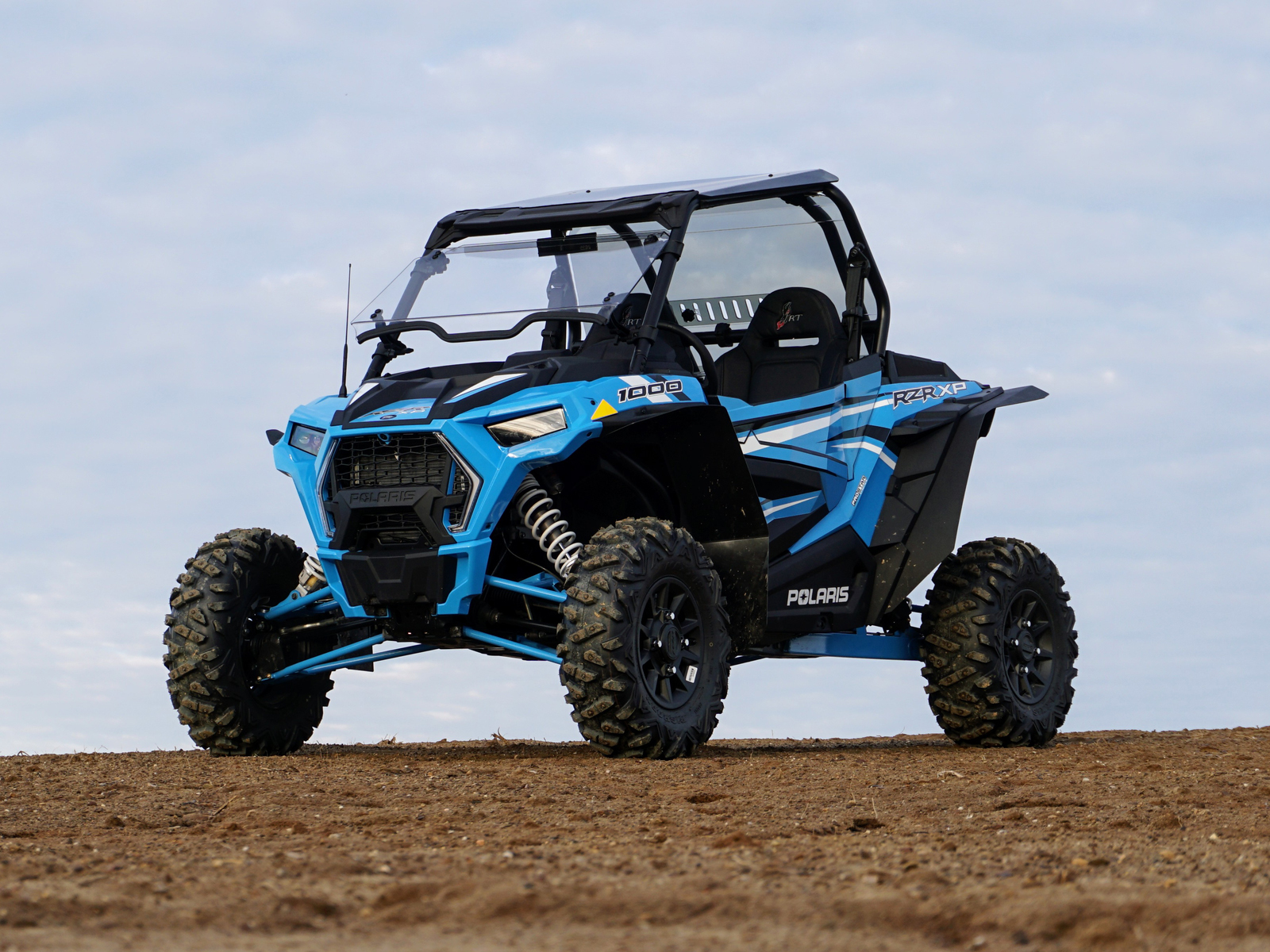 D-2 Full Tilting Windshield - For 2019 Polaris RZR 1000 XP - Click Image to Close
