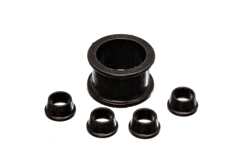 Black Power Steering Rack Bushing Set Fits 96-00 Civic/CRX, 99-00 Civic Si - Click Image to Close