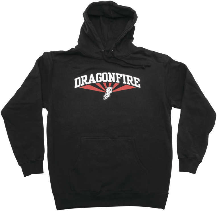 DragonFire Racing AZ Hoodie Black/Red 3XL - Click Image to Close