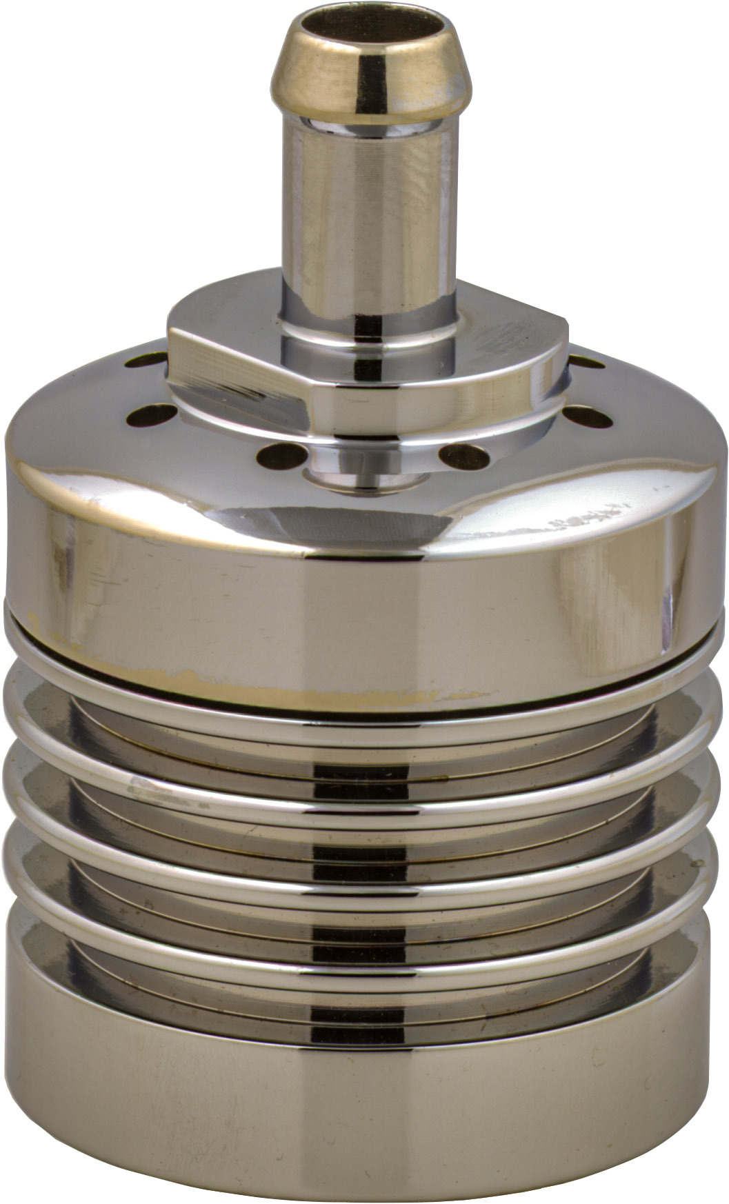 Golan Breather Gear Box Chrome V-Twin Transmission Filter - Chrome breather gear box for V-Twin transmission - Click Image to Close