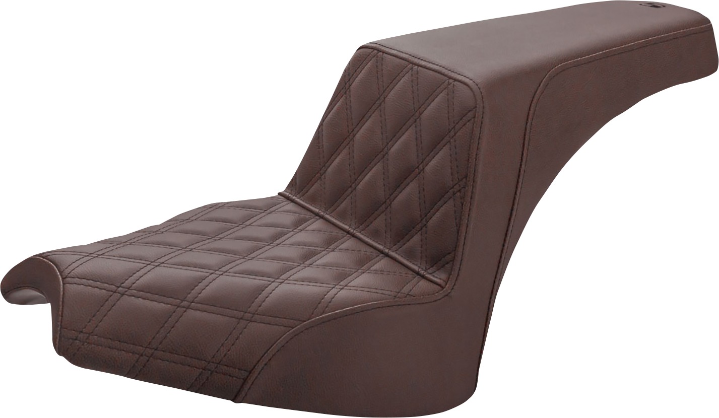 Saddlemen Step-Up Seat Brown For Indian Chief, Sport Chief, Super Chief - Step-Up seat in brown For Indian Chief, Sport Chief - Click Image to Close