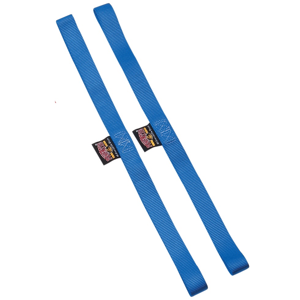 Blue 1" X 18" SoftTye Soft Hook Tiedown Extension - Click Image to Close