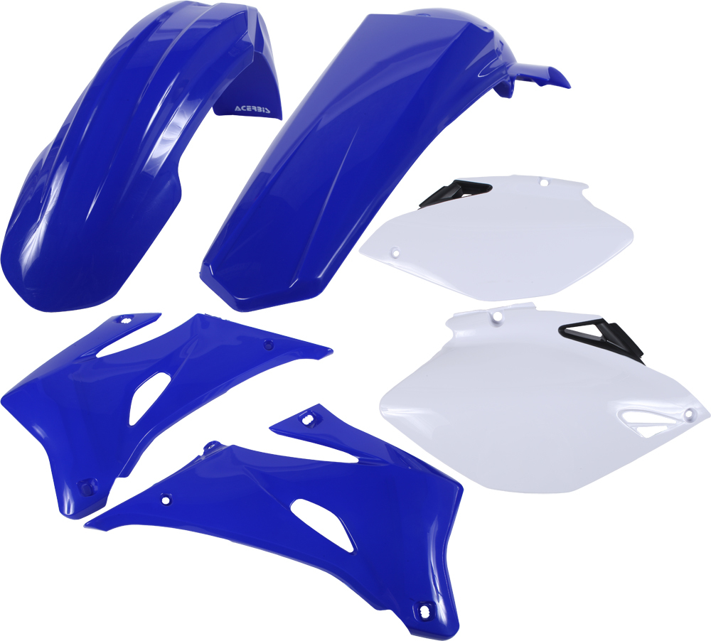 Blue Plastic Kit - For 06-09 Yamaha YZ250F YZ450F - Click Image to Close