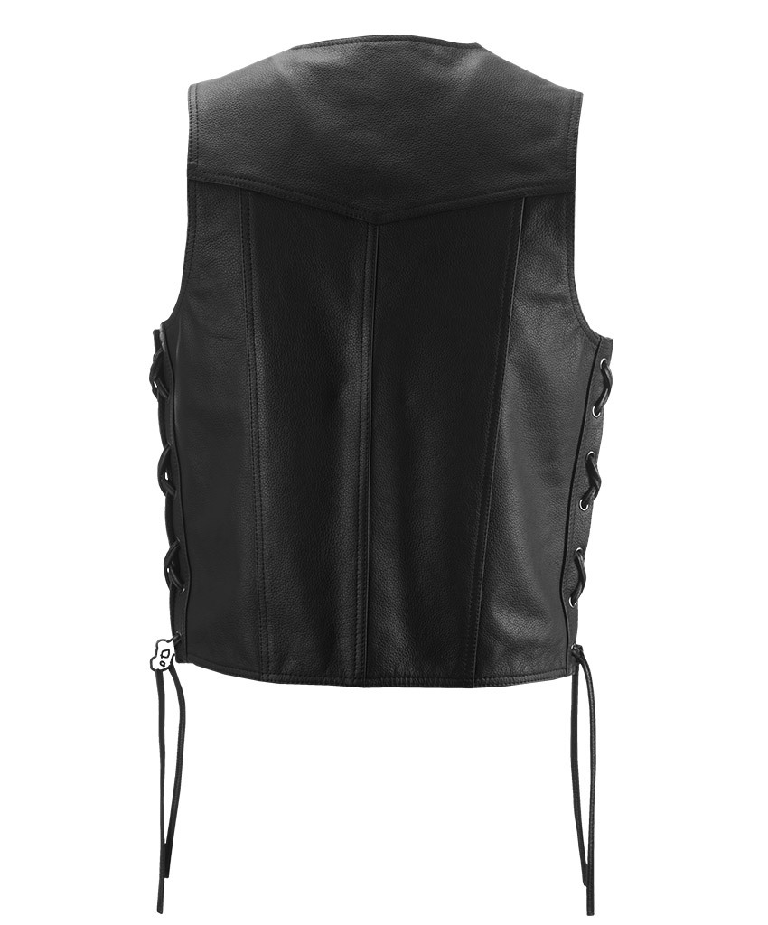 Six Shooter Vest Black Small - Click Image to Close