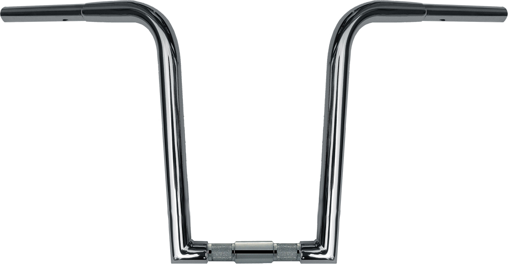 Chubby Outlawz Ape 10" Chrome Handlebar - Click Image to Close