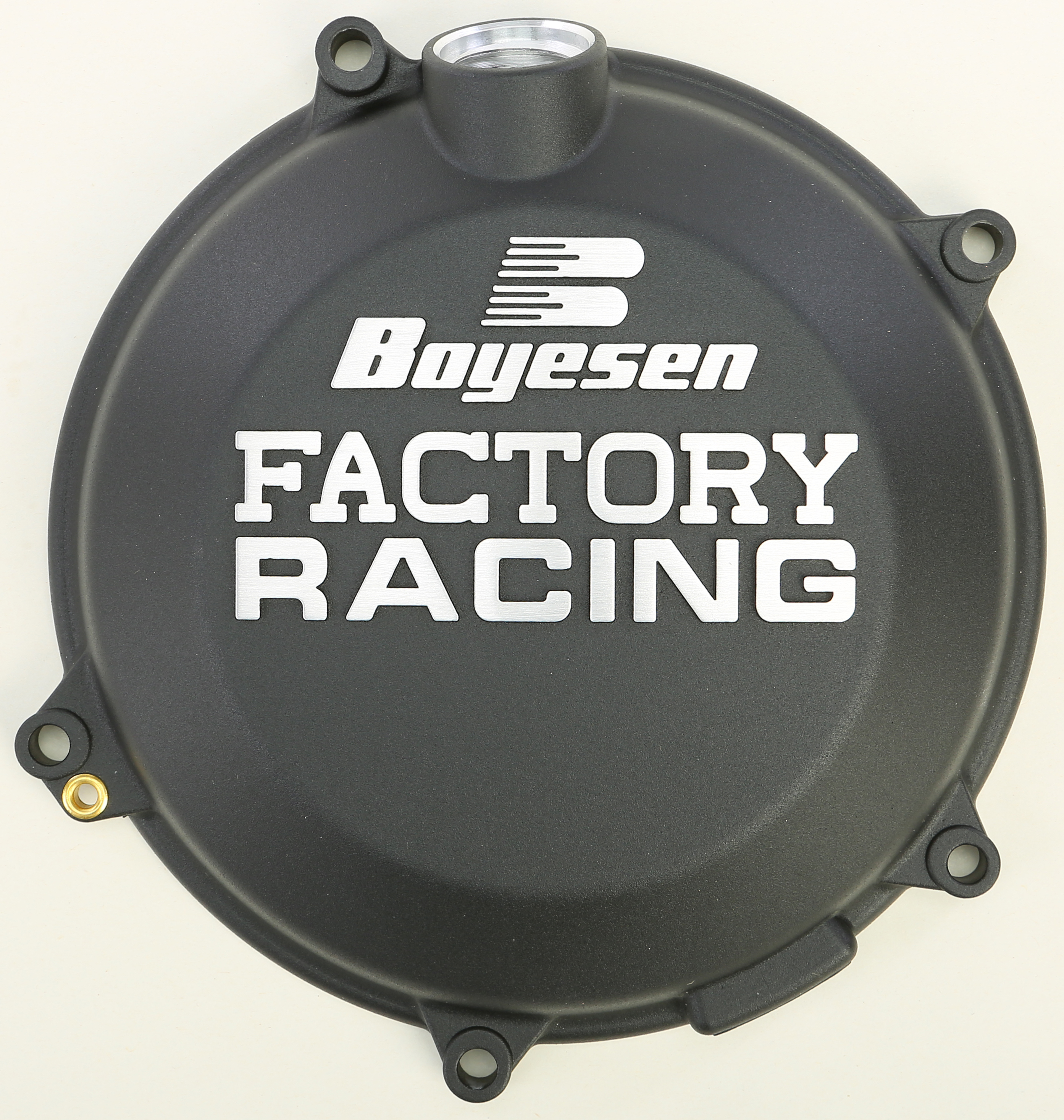 Factory Racing Clutch Cover - Black - For 16-18 Husqv KTM 450-501 - Click Image to Close