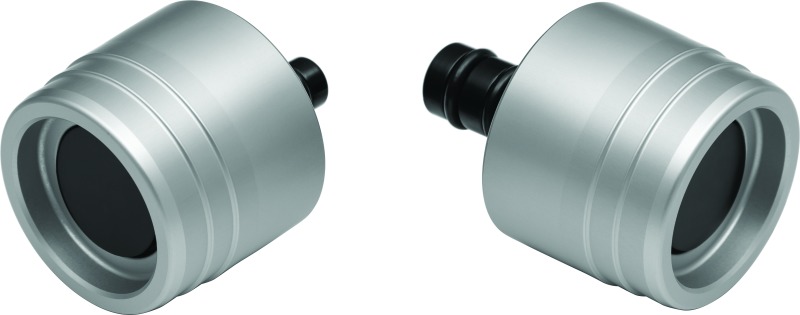 Kuryakyn Rear Axle Sliders Silver Fits CRF1000L/Adventure - Click Image to Close