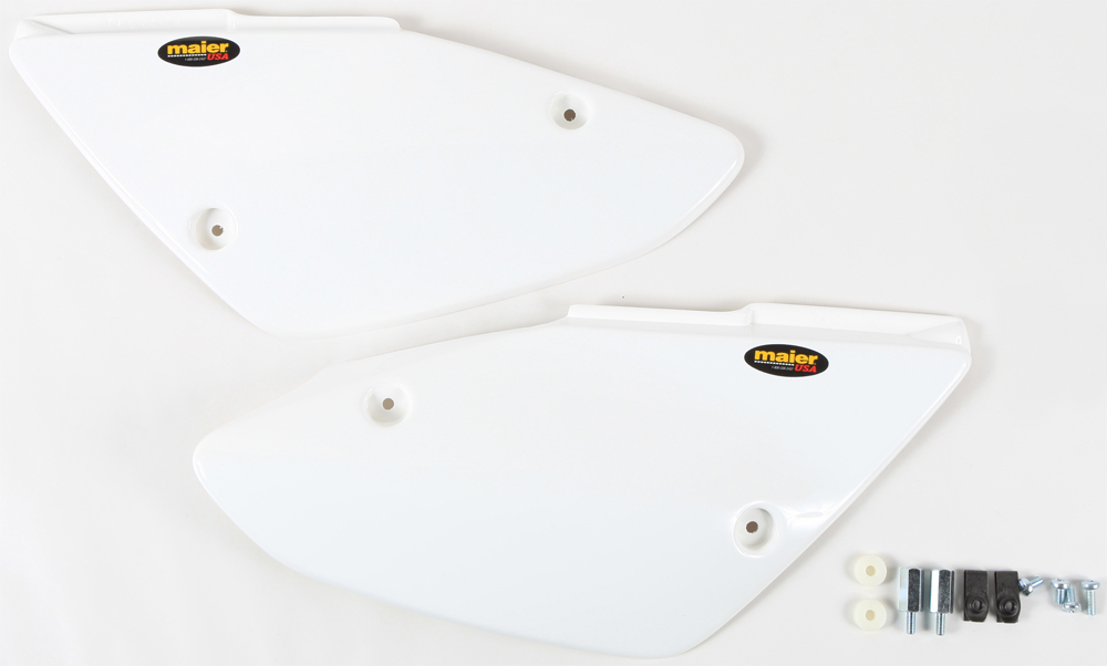 Replica Side Panels - White - For 04-13 Honda CRF100F CRF80F - Click Image to Close