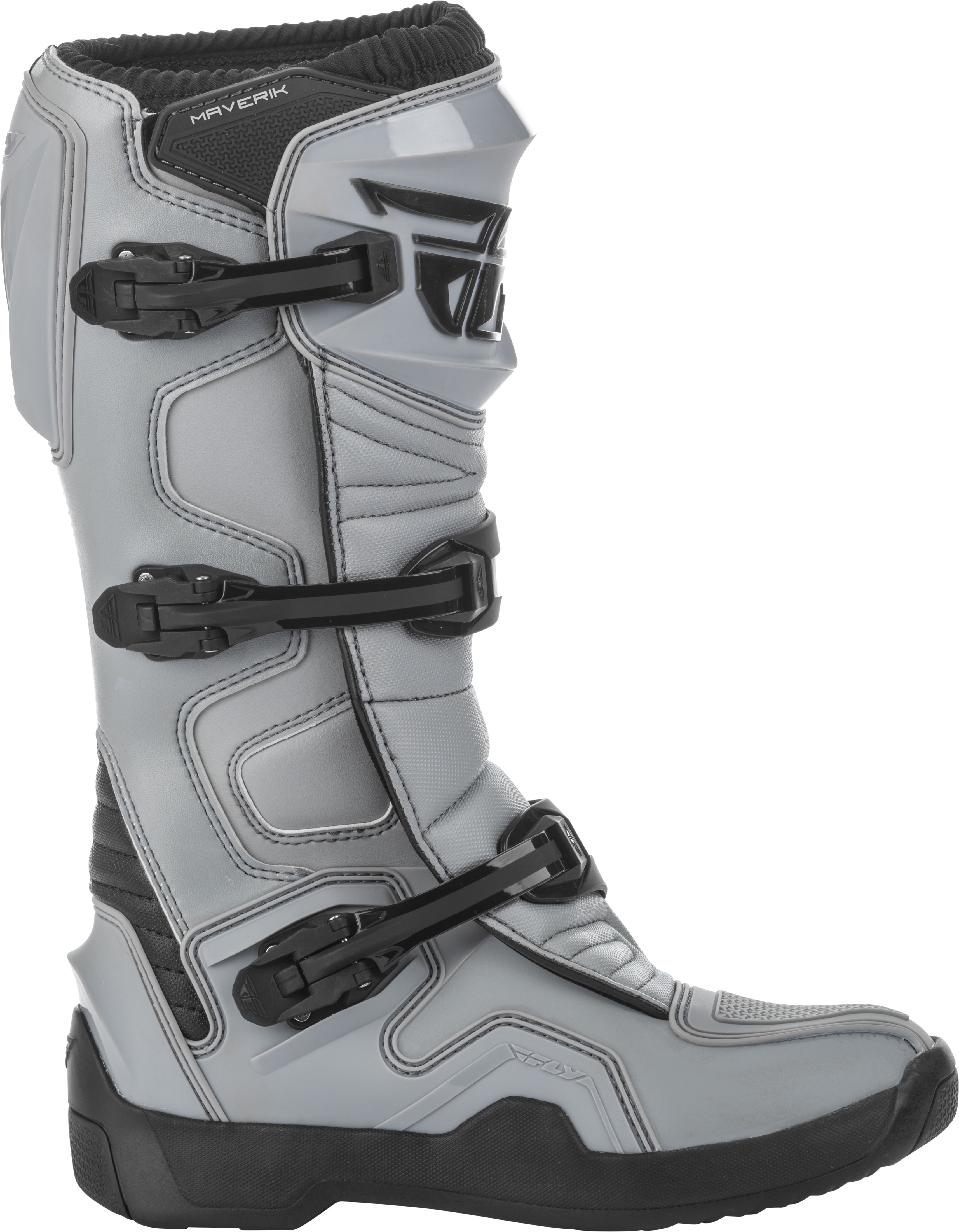 Maverik Boots Grey/Black Size 10 - Click Image to Close