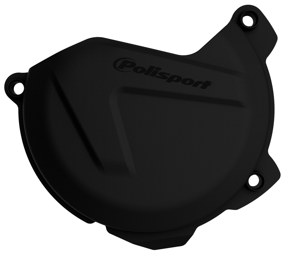 Clutch Cover Protector - Black - For 13-16 KTM Husqvarna 250/350 - Click Image to Close