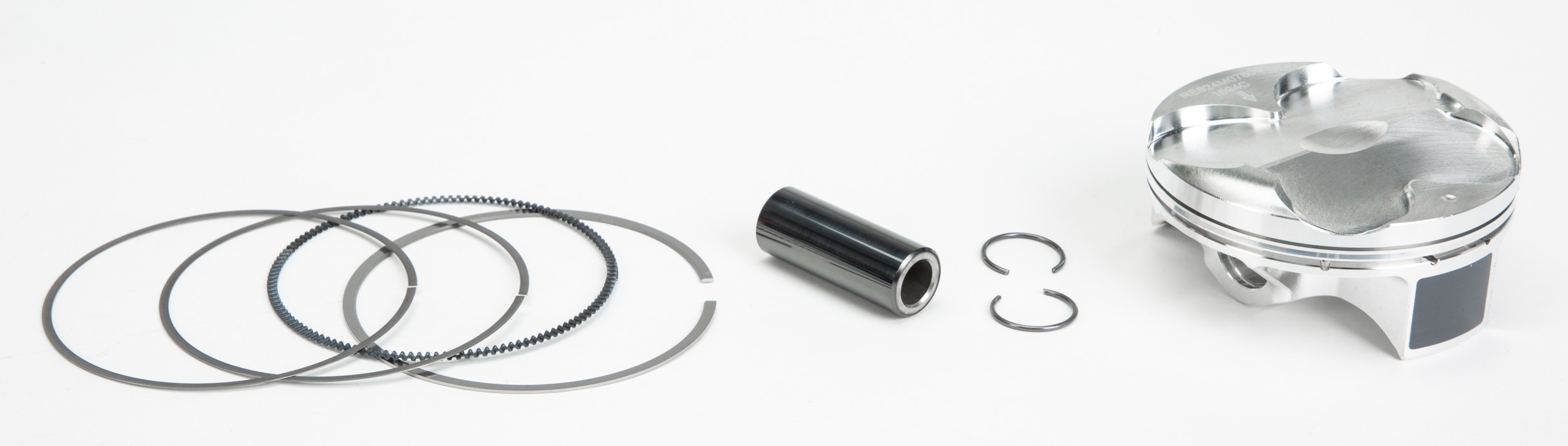 Wiseco Racers Elite Piston Kit 78.00mm 14.5:1 For Kawasaki KX250F 2020 - High compression piston kit for 2020 KX250F - Click Image to Close