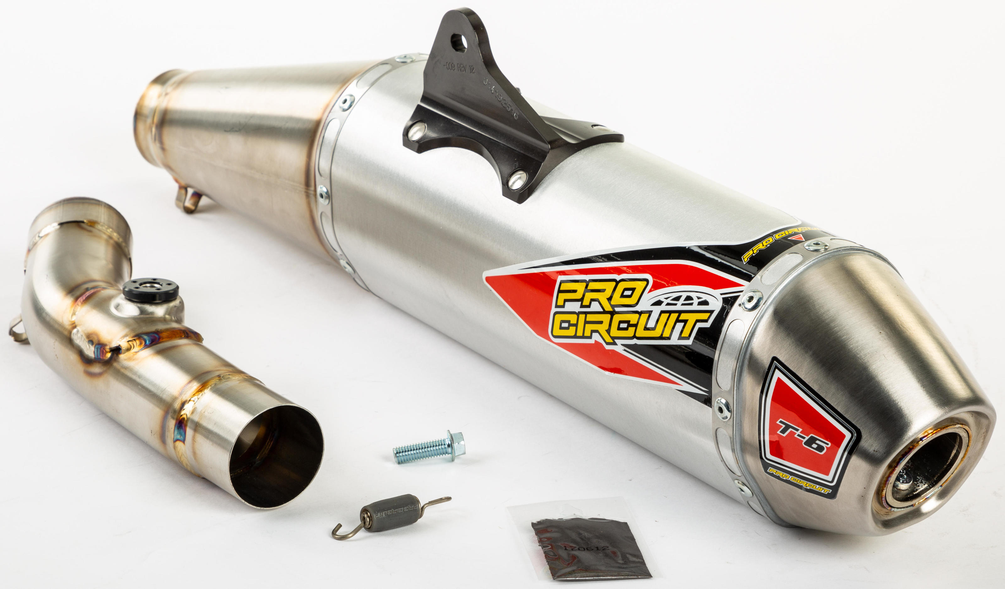 T-6 Slip On Exhaust Muffler - For 2019 Suzuki RMZ250 - Click Image to Close